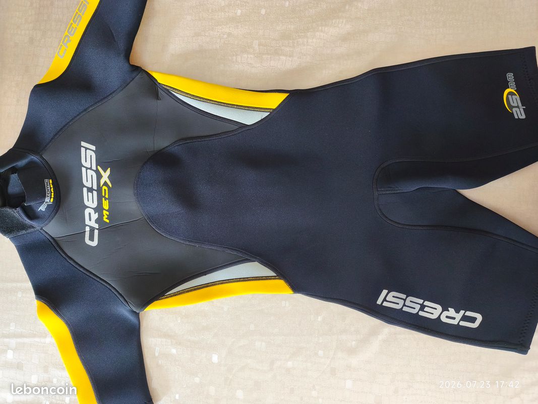 Combinaison Shorty enfant taille XS - Cressi Neoprene 2.5 mm (image 4)
