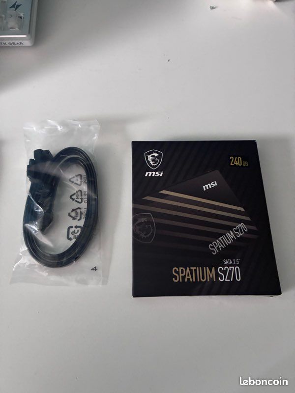 Ssd sata msi spartum 240gb (image 1)