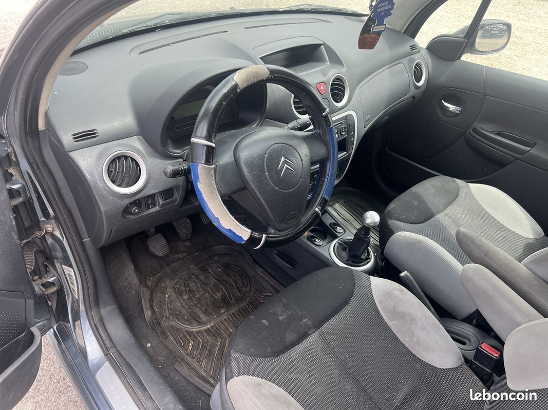 Citroen C3 1.6 HDI110 FAP VTR / UNIQUEMENT A PRO DE L'AUTOMOBILE / VENTE A MARCHAND (image 11)