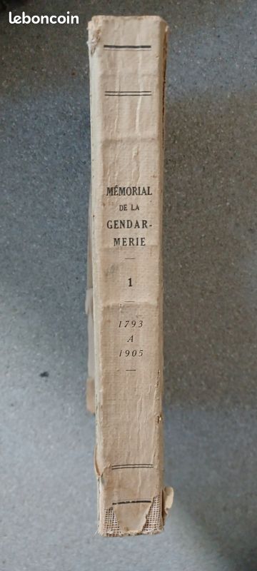 Memorial de la gendarmerie - 1793 - 1905 (image 2)