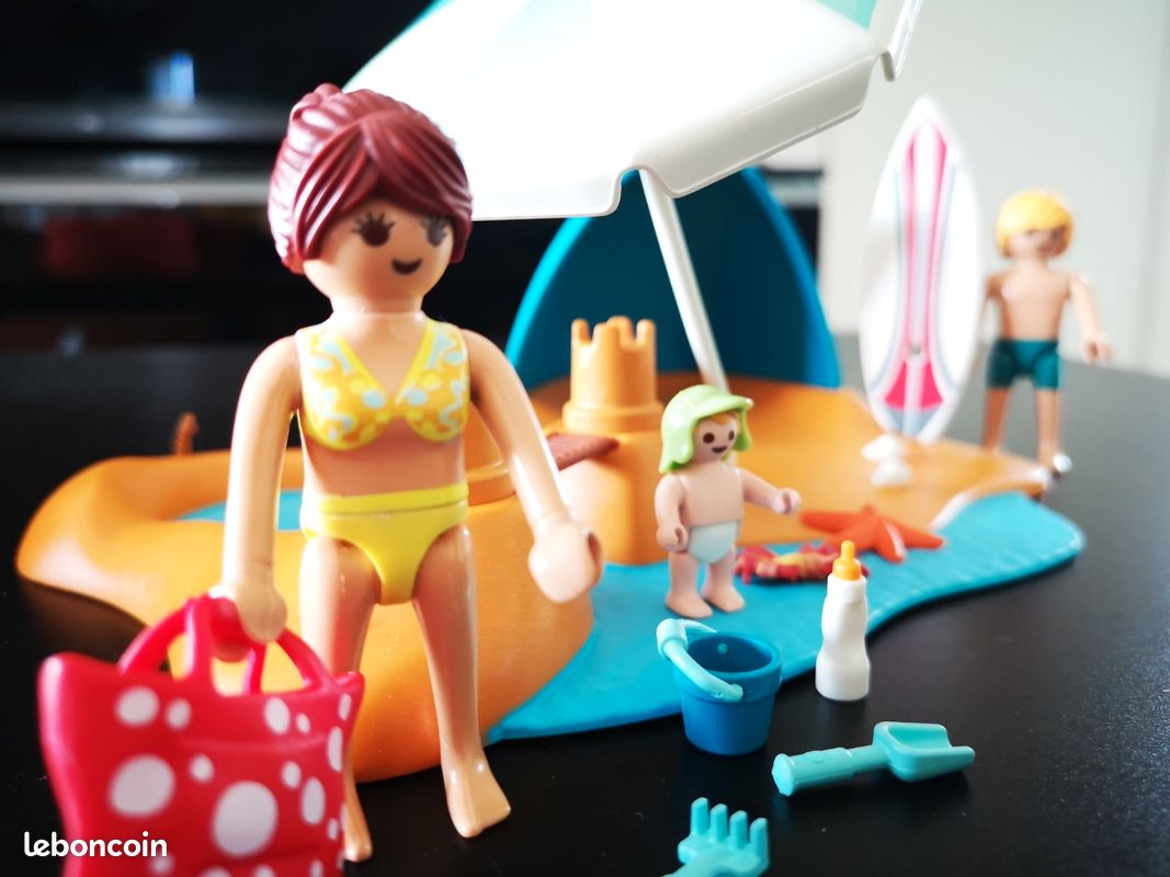 Playmobil - les vacanciers - Personnages + accessoires (image 5)