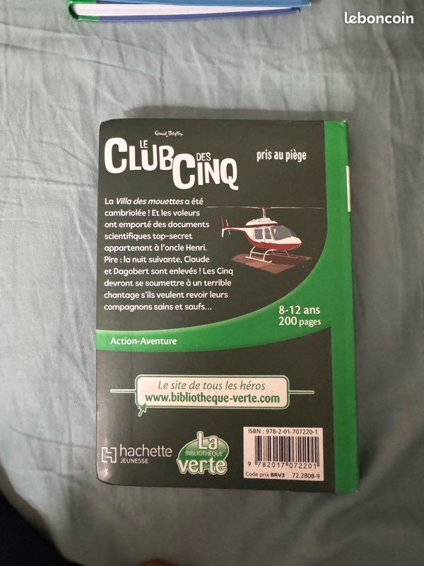 Livre le club des cinq, tome 8 (image 3)