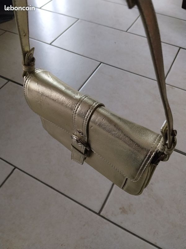 Petit sac à main Doré (image 1)