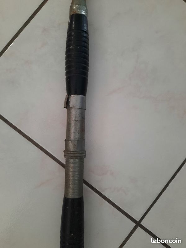 MADE IN FRANCE – PEZON ET MICHEL TELEBOLIC BB 5'6″ SPLIT CANE LIGHT SPINNING ROD – Vintage Fishing Tackle