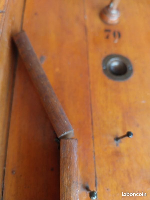 Jeu Ancien Basculo – Culbuto De Comptoir – Flipper De Table Bistrot