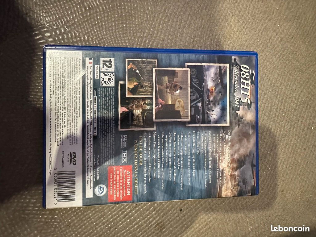 Medal of honor Soleil Levant Playstation 2 (image 2)