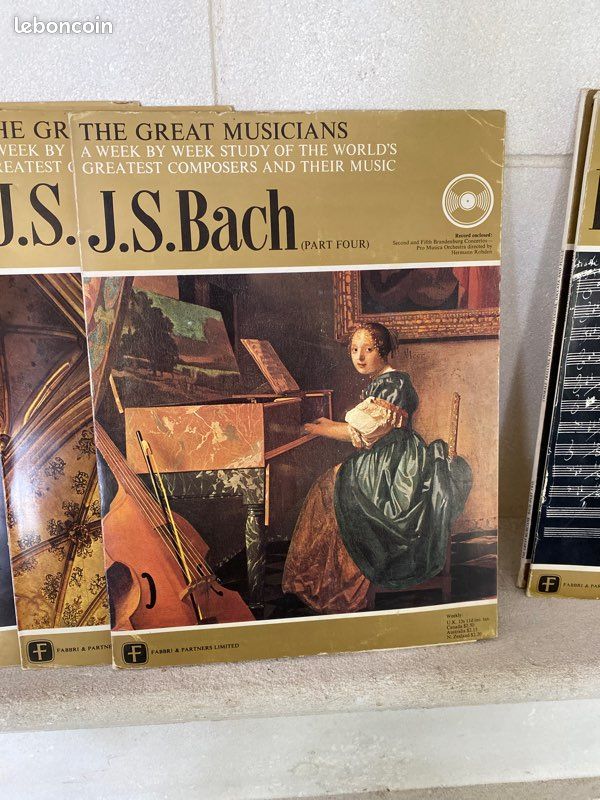 Lot vinyle, Beethoven, Haydn, JS BACH (image 3)