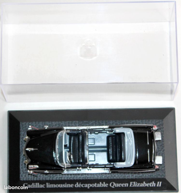 Cadillac Queen Elisabeth II - 1956Noir - Echelle 1/43