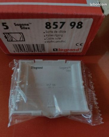 Doigt De Sortie De Câble Legrand Sagane Kozi Opalis - Réf. 85698 - Vendu à L'unité