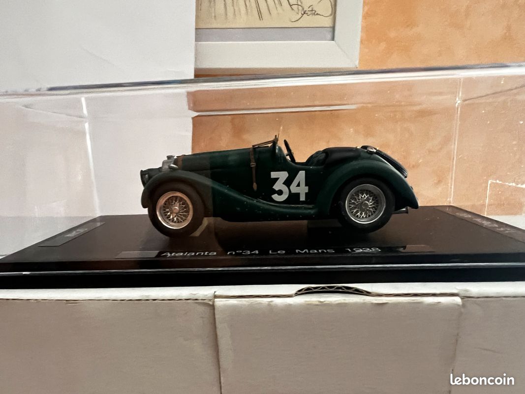 No SPARK Atalanta #34 24 Heures du Mans 1938 1/43 GCAM Edition Limitée - Collection
