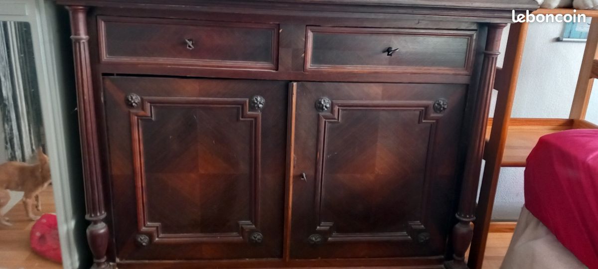 Commode ou buffet marqueterie (image 1)
