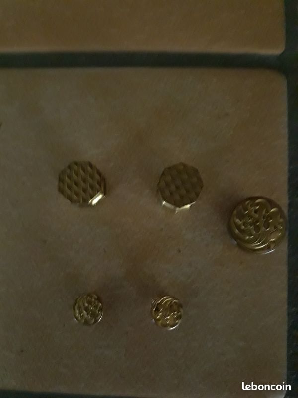 Boutons de manchette vintage (image 1)