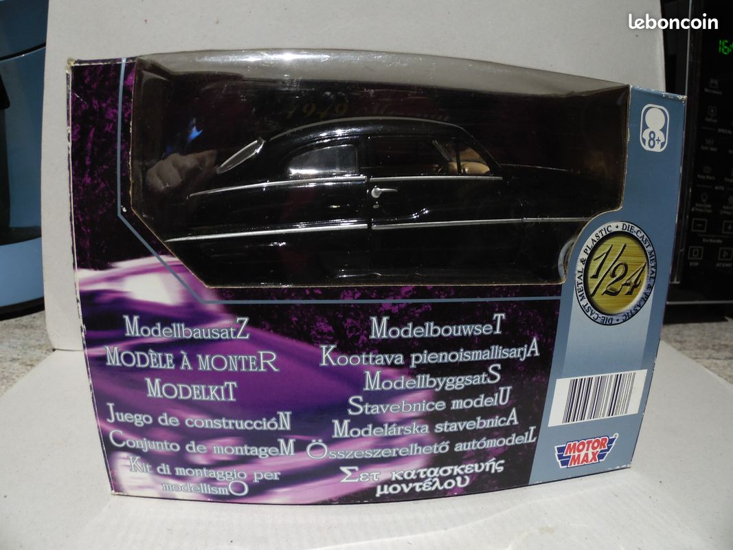 Voiture USA Mercury 1949 1/24 Motor Max avec boite MOTORMAX (image 6)