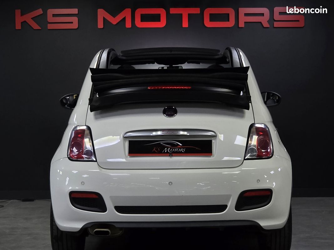 Fiat 500C 1.2 8V 69CH CABRIOLET (KS MOTORS) (image 9)