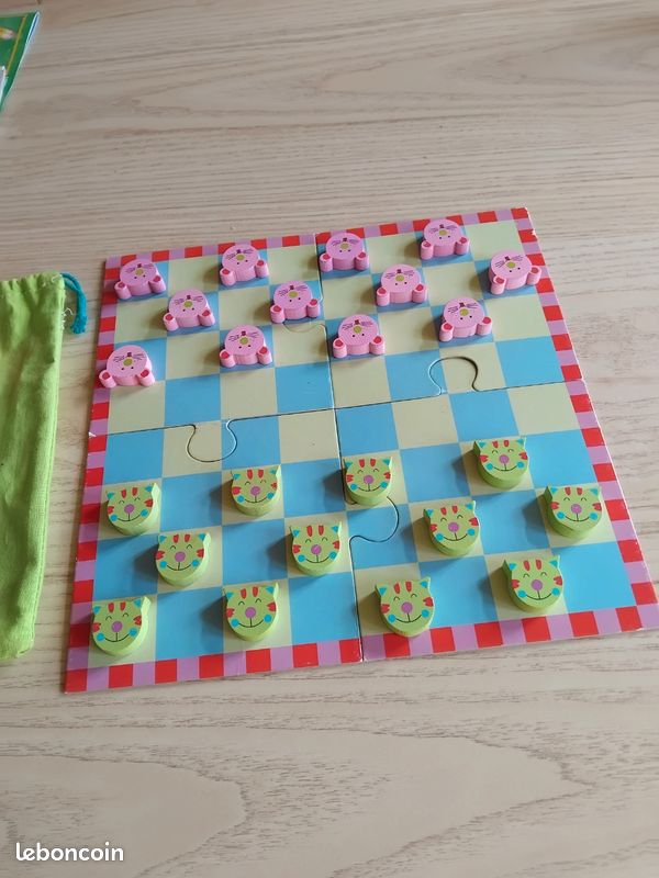 Jouet ancien - Jeu de patience - MOULIN ROTY - LE CYCLISTE