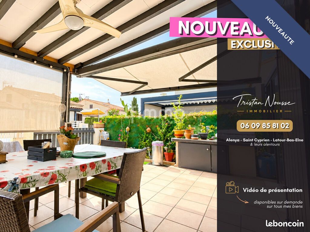 Maison 3 pièces 42 m² · à Saint-Cyprien · 42 m² · 189 000 €