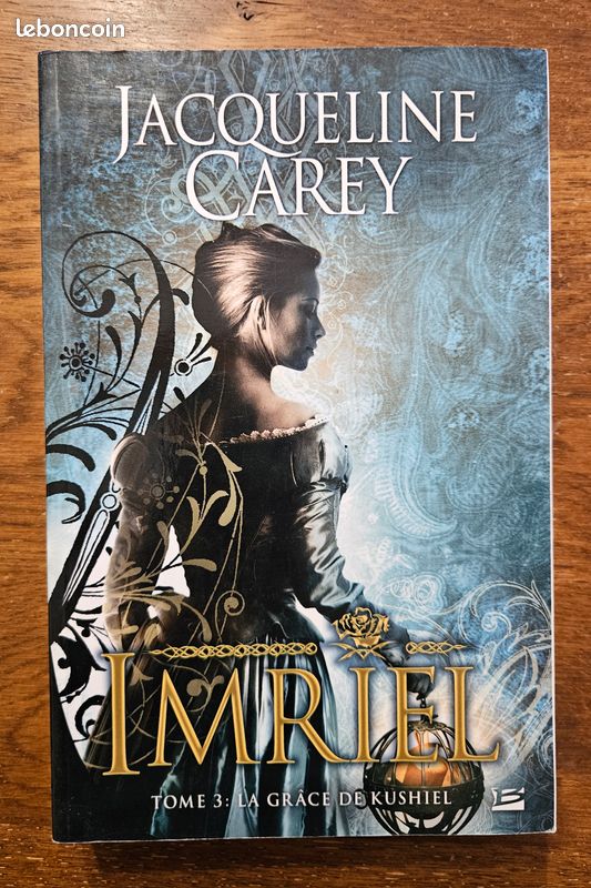 RARE Livre : Imriel Tome 3 - La Grâce de Kushiel de Jacqueline Carey (image 1)