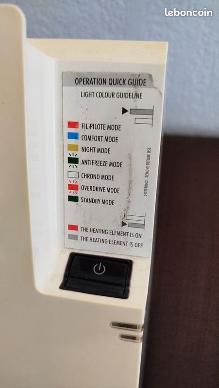 Radiateur à inertie Delonghi 1500W (image 6)