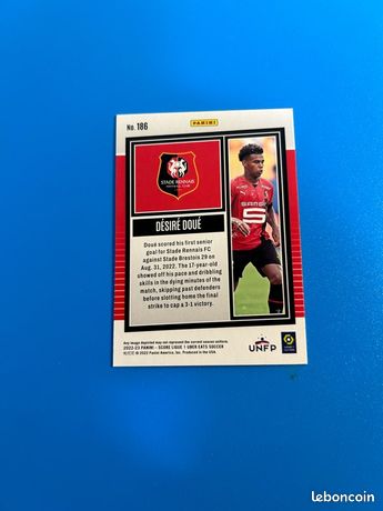 3 X Cards 2022- 23 -24 panini score ligue 1 Désiré Doué