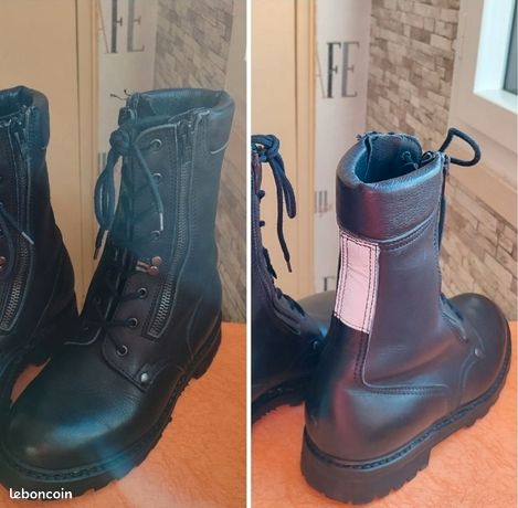 Sapeur Pompier Rangers Pompiers Alpex 2000 Véritables Rangers