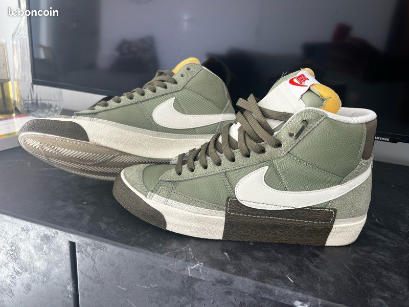 Pro Club Nike Blazer Kaki Nike Blazer Mid Pro Club Black Bronzine