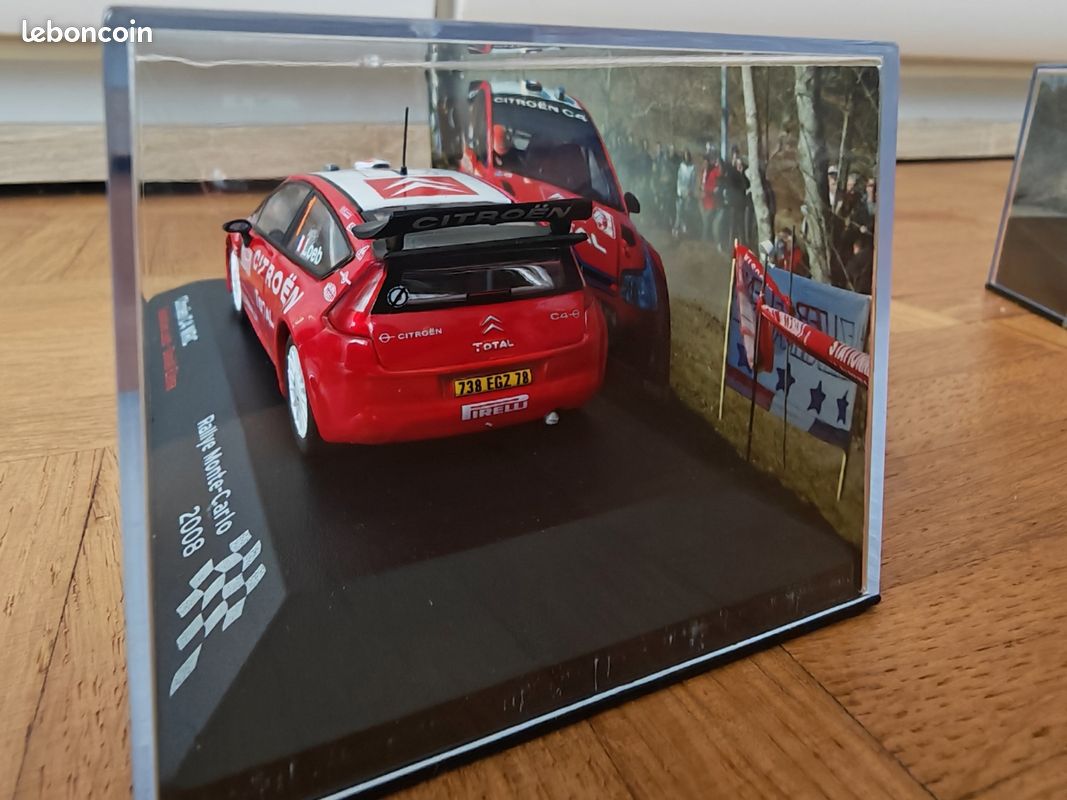 Voiture Miniature Rallye 1/43 Sébastien Loeb Citroën C4 WRC 2007 - Altaya, Boîte Neuve