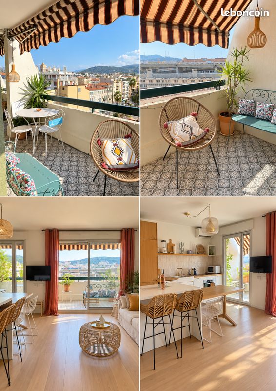 Appartement 2 pièces 46 m² · à Nice · 46 m² · 1 350 €/mois