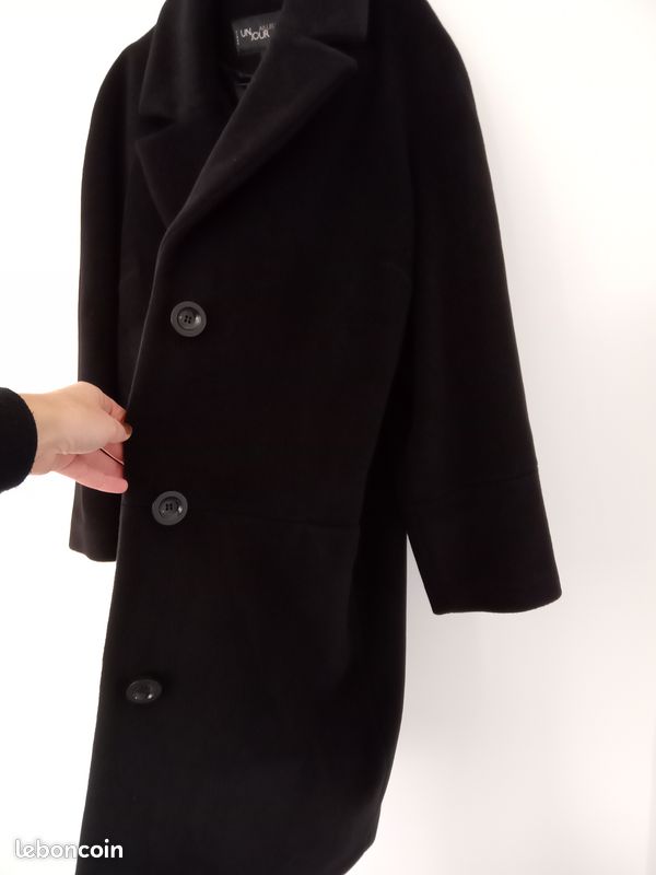 Manteau femme long en laine taille xl un jour ailleurs (image 4)