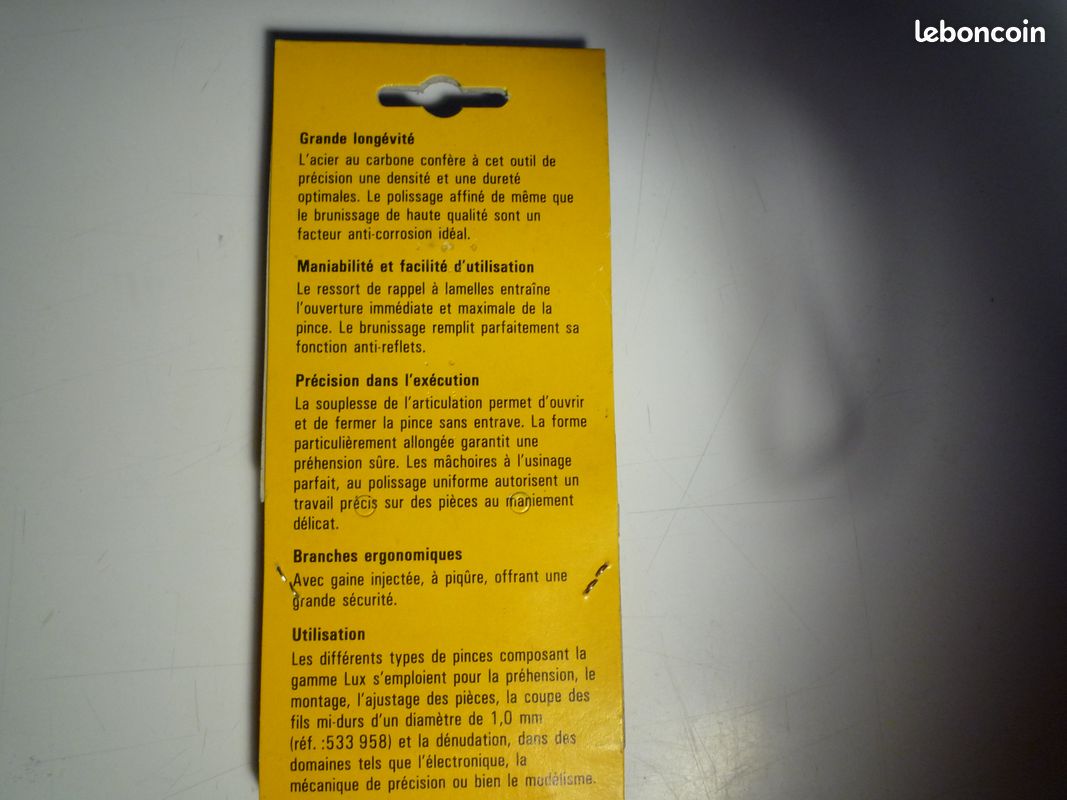 Pinces électronique de précision (image 3)