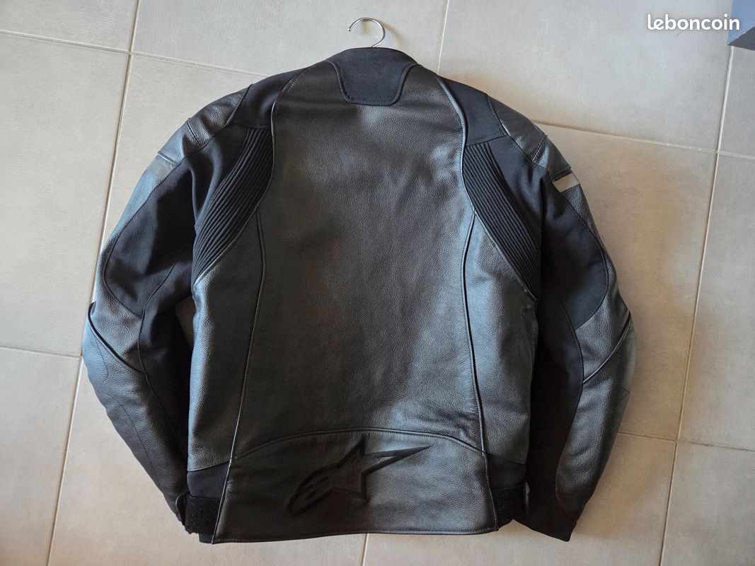 Blouson moto cuir Alpinestars GP Force taille EUR 50 USA 40 (image 2)