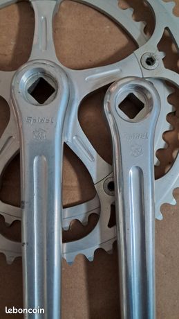 Pédalier Spidel Stronglight 106 52-42 170mm 14*125 Peugeot