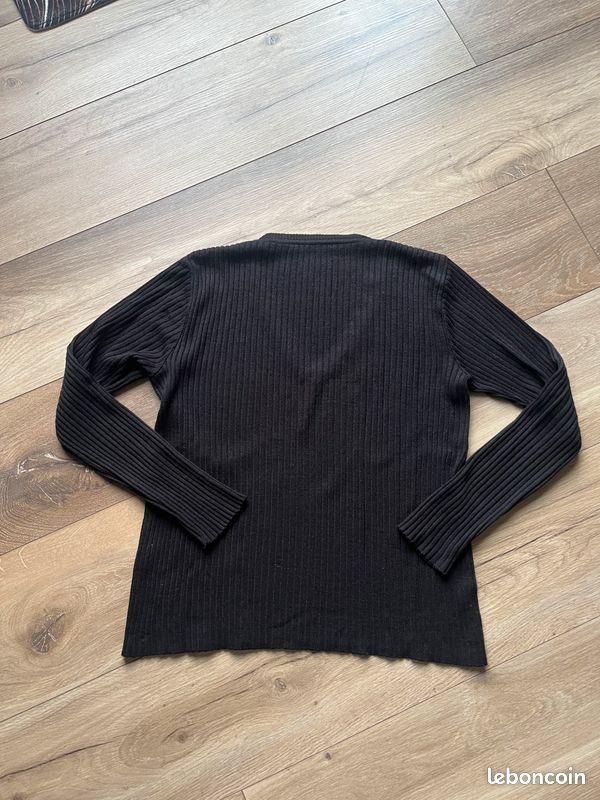 Cantal Shop | PULL ENFANT COL V OVALE MARINE