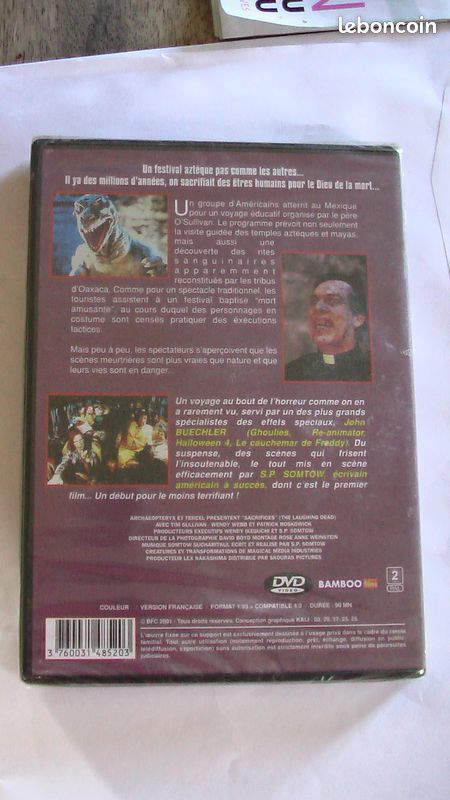 DVD "Sacrifices" avec Tim Sullivan, Wendy Webb et Patrick Roskowick (image 2)