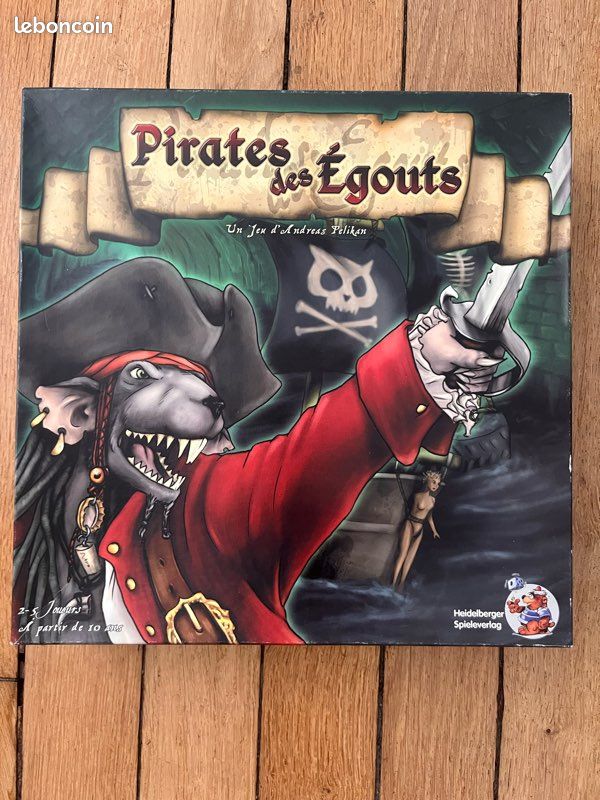Jeu Pirates des égouts - VF - Bon état (image 1)