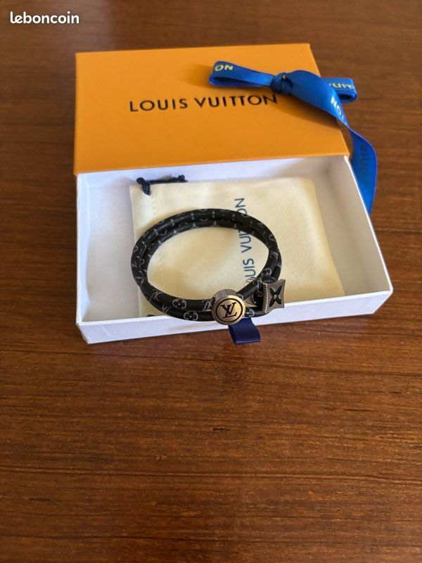 Bracelet Louis Vuitton Keep It Twice Monogram Eclipse (image 2)