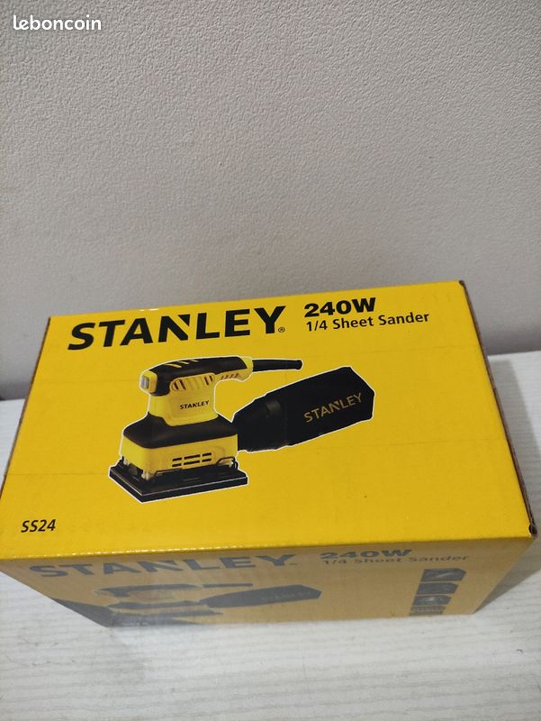 Ponceuse vibrante Stanley SS24, Neuf (image 1)