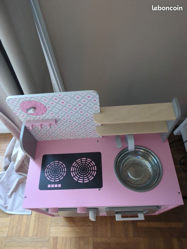 Cuisine rose enfant Janod modèle Macaron (image 4)