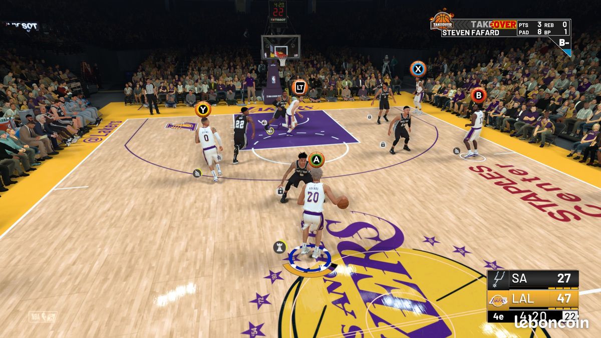 Jeu Xbox One NBA 2K19 + boîte + documents (image 13)