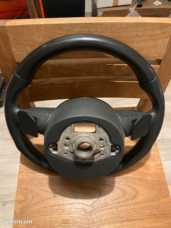 Volant Cuir/Alcantara Pour Audi A4 B6 - Ref 20-3153 - Neuf (recapitonné) - Fabriqué En Allemagne