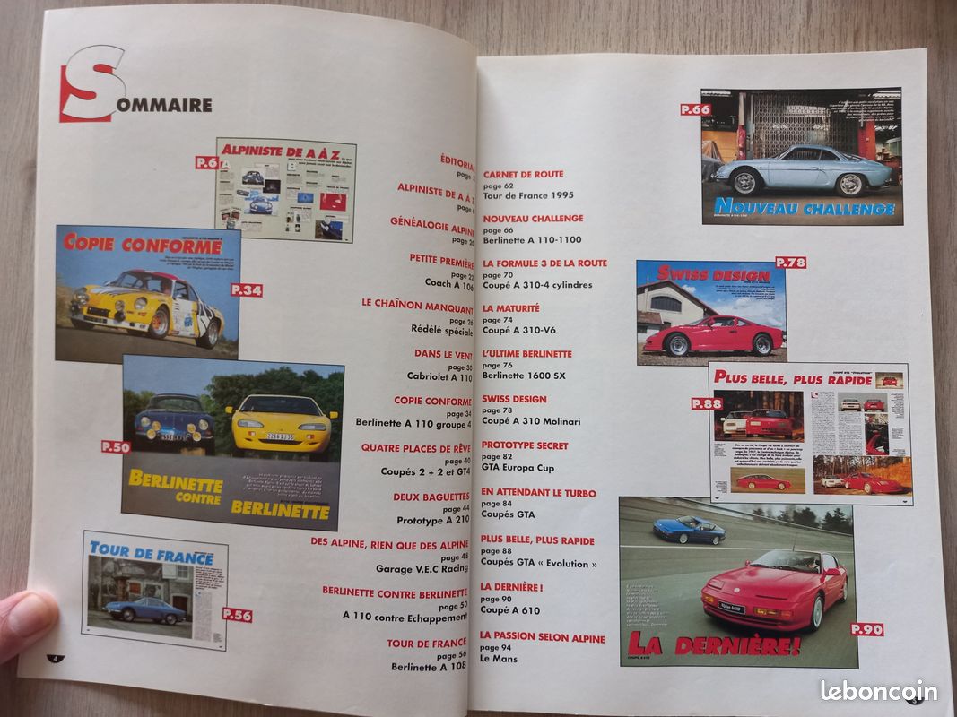 SPECIAL ALPINE HORS-SERIE AUTO PASSION 100 pages (image 2)