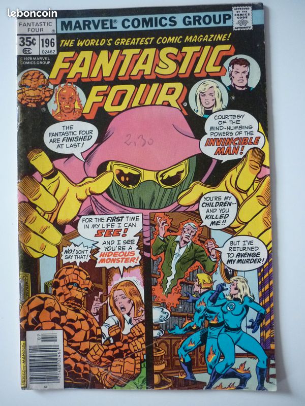Fantastic Four #196 (image 1)