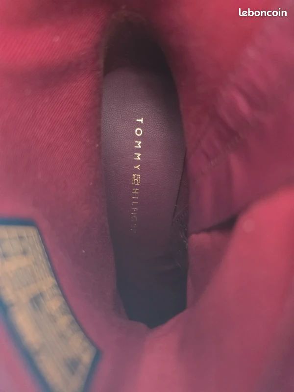 Bottines Tommy Hilfiger "Ingrid" - Bordeaux - T.38 (image 6)