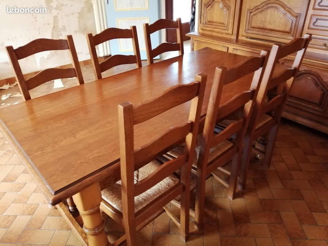 Table chêne massif (image 1)