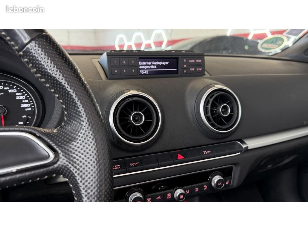 AUDI A3 Cabriolet 1.8 TFSI - 180 - BV S-Tronic 7 8V CABRIOLET S Line PHASE 1 (image 8)