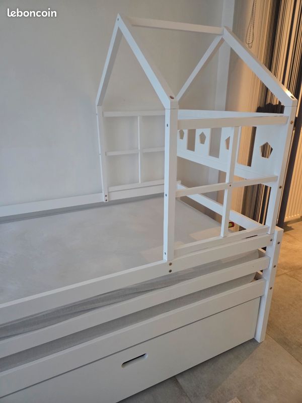 Lit maison enfant (image 3)