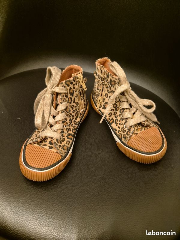 Tennis léopard fille TAO 28 Chaussures