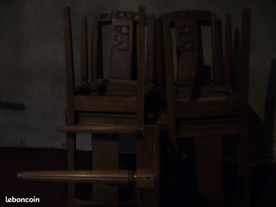 5 chaises cannées (image 6)