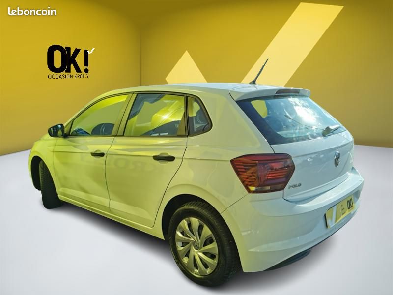 Volkswagen Polo VI Trendline 1.0 65 ch Bluetooth Feux auto Vitre élec (image 2)