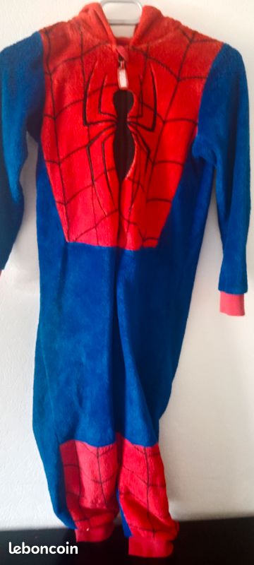 Combinaison spiderman 10 ans (image 1)