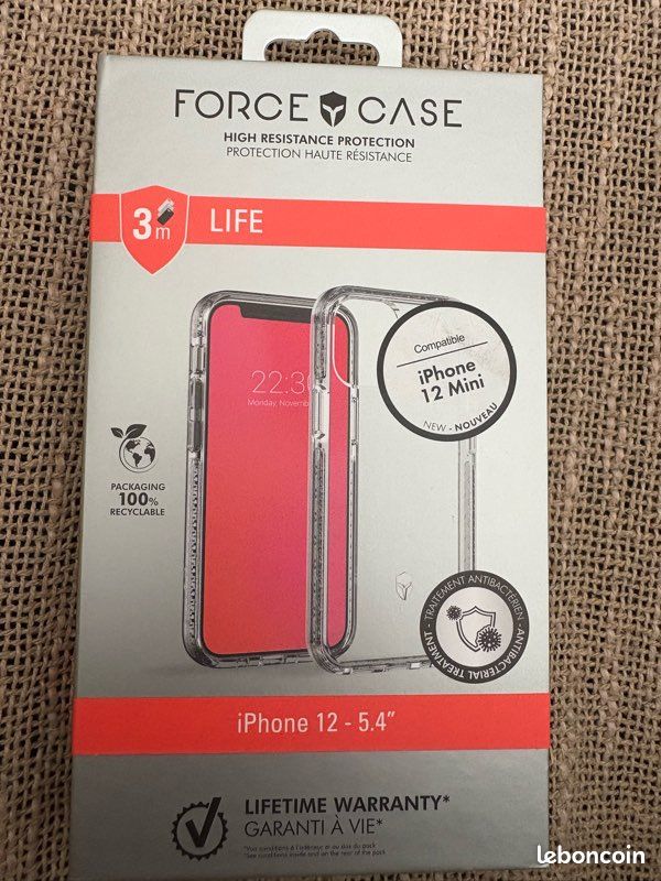 Coque FORCÉ CASE iPhone 12 mini (image 1)